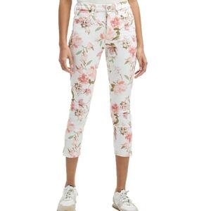 Size 12 Jen 7 Cropped Skinny Jeans  NWT .